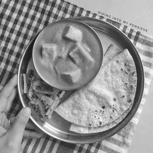 Shahi Paneer+ 2 butter tawa roti