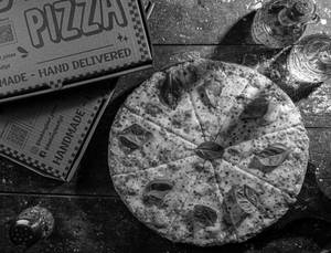 Double Cheese Thin Crust Pizza