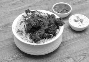 Chettinad Mutton Biryani.