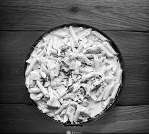 Cheesy White Sauce Pasta Non Veg [Penne]
