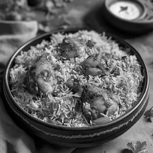 Chicken Tikka Biryani (1 Kg)