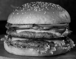 Lamb Double Decker Burger