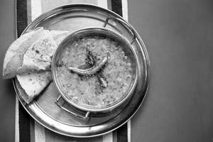 Dal Fry + 2 butter Tawa roti