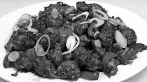 Chilly Mushroom Dry