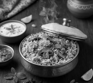 Mushroom Biryani