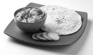 Veg Mix+ 2 butter tawa roti