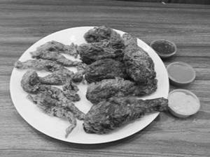 6 Pc Peri-peri Chicken Leg And 8pc Strips