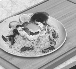 Garlic butter fried rice Egg