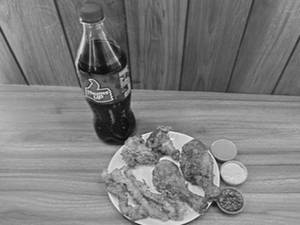 2pc Peri-peri Chicken Leg, 2pc Wings, 3 Strips And Thums Up