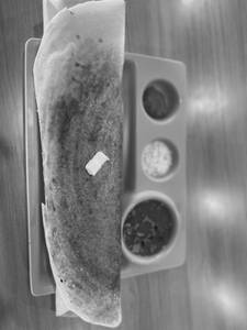 Butter masala dosa