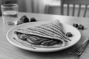 Milk Chocolate Crepe