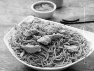Chicken noodles