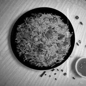 Matar fried rice