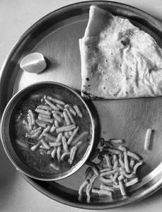 Save Bhaji + 2 butter tawa roti