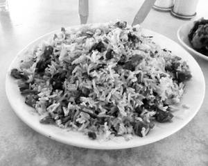 Mutton Hakka Fried Rice