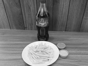 Fries S And Thums Up