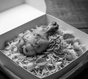 Zafrani Roasted Lag Biryani .[500.Gm]