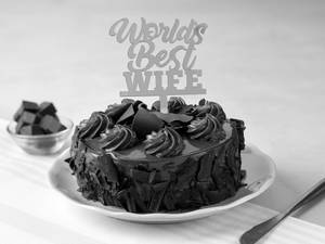 World's Best Wife - Eggless Rich Chocolate [500g]