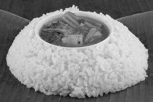 Plain rice