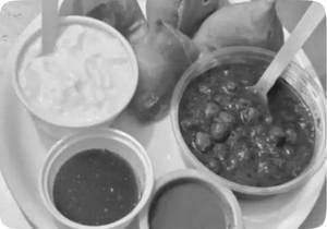 Samosa Chole Chaat