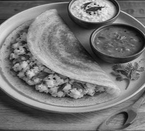 Onion Masala Dosa