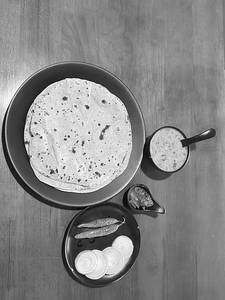 Roti & Dal Combo