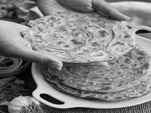 Pudina Paratha