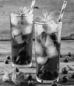 Blue Berry Mojito