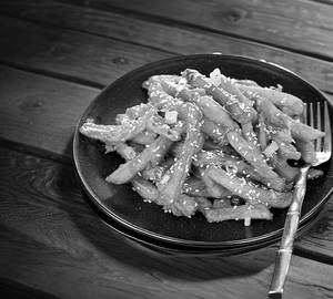 Honey chilli potato