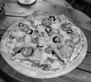 Paneer special pizza