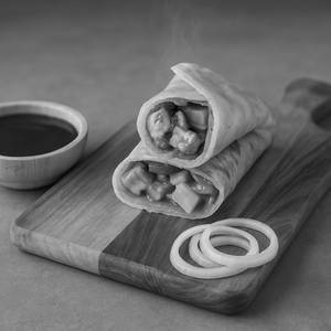 Paneer Tikka Paratha Kathi Roll