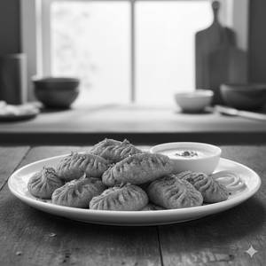 Veg kurkure Momos