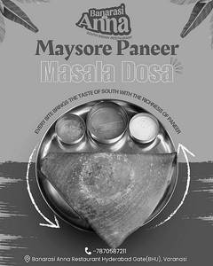 Maysore Paneer Dosa