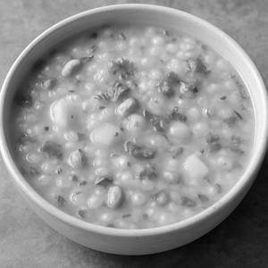 Sabudana Khichdi With Dahi(liquid Style)