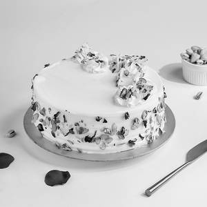 Eggless Thandai Pistachio & Rose Cake