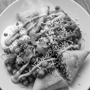 Samosa Choley Chaat