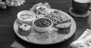 Indian Breakfast Platter