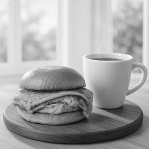 Maska Bun Omelette/Bhurji with Large Tea