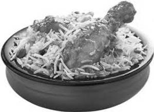 Chicken biryani single