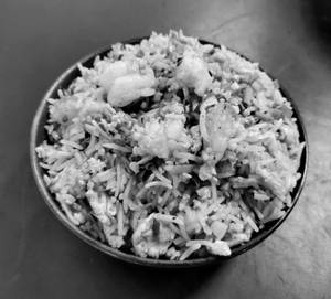 Fried Rice prawns