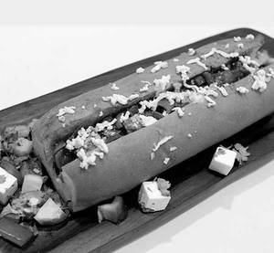 Paneer Hot Dog