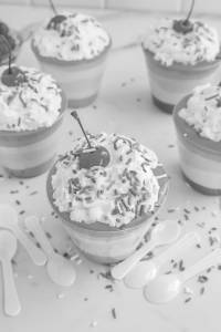Puddings and desserts rainbow lollipop