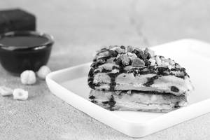 Double Choco Hazelnut Waffle