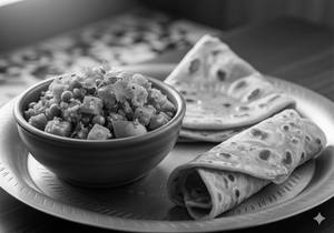 Veg Sabji ( 200 Gms ) + 2 Paratha Combo