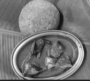 Kali with meen kulambu