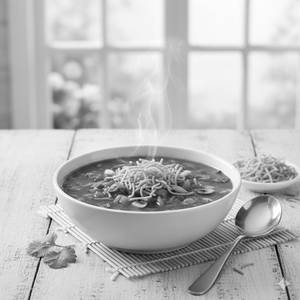 Veg manchow soup