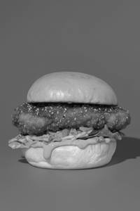Korean Fried Paneer Burger