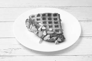 Almond Praline Waffle Sandwich
