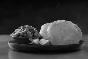 Chole + Bhature (2) + Salad