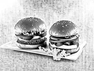 Veg Mexican Cheese Burger